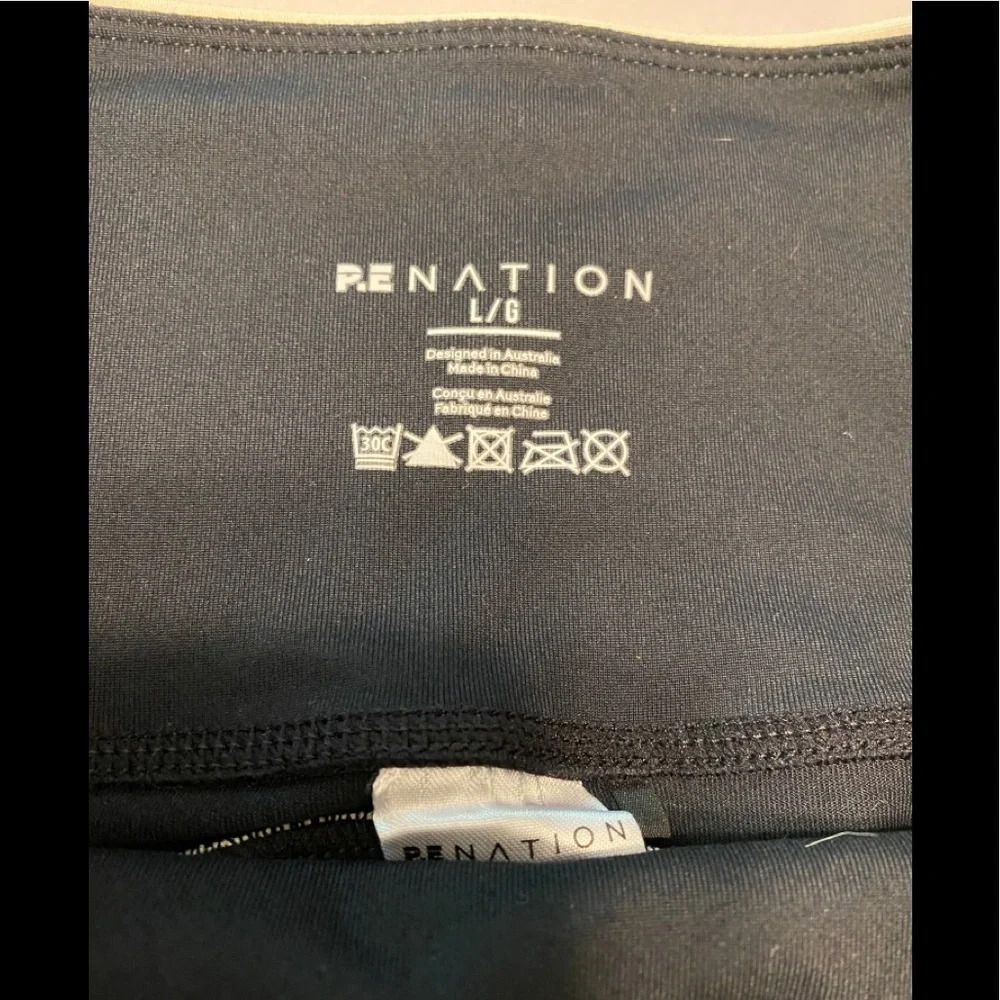 P.E Nation Match Play Black Leggings - Picture 8 of 8